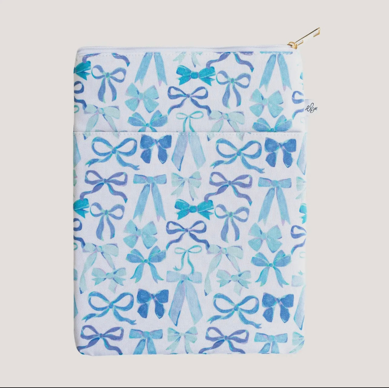 Blue Bow Tablet Sleeve