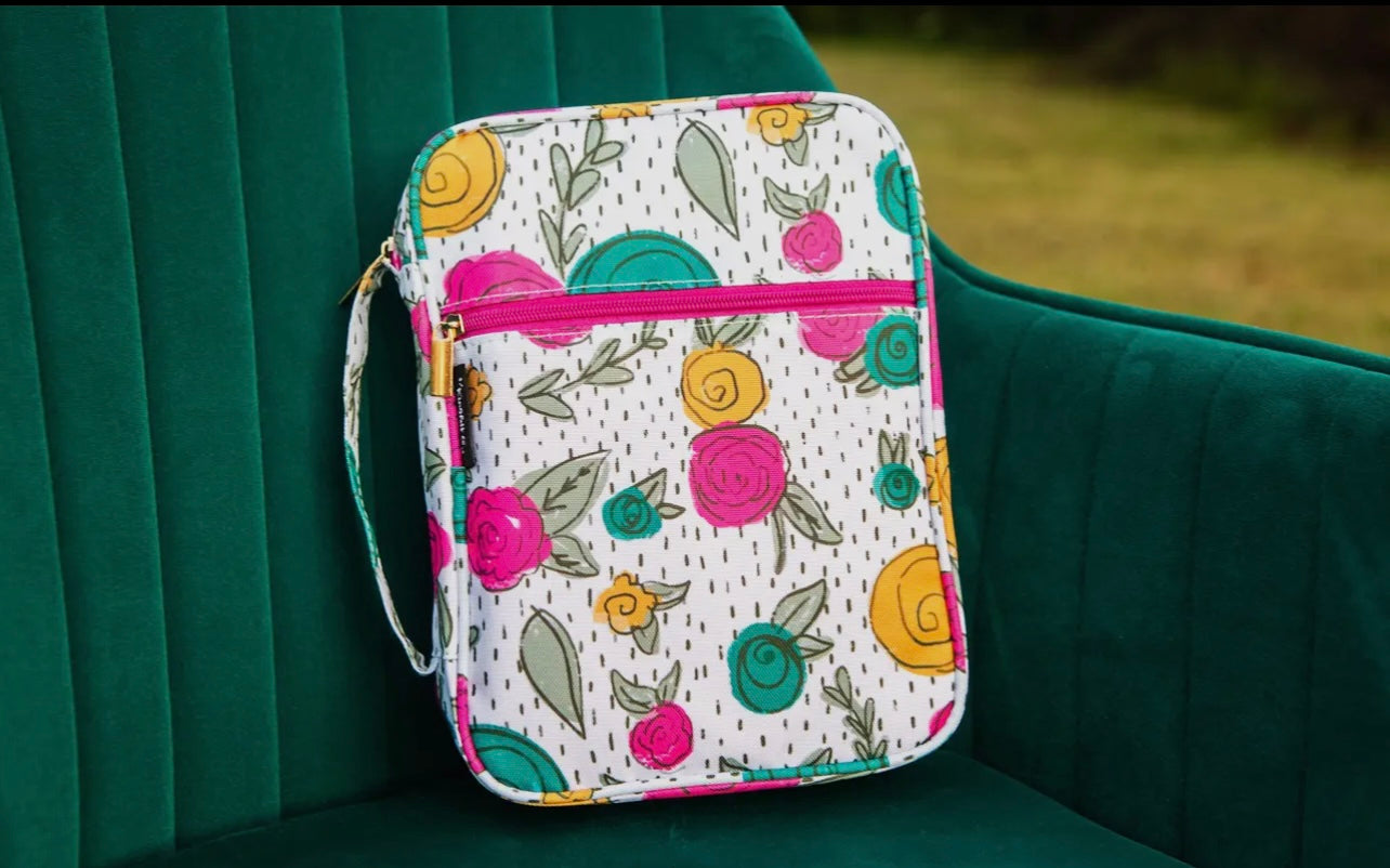 Church Floral Bible Cover